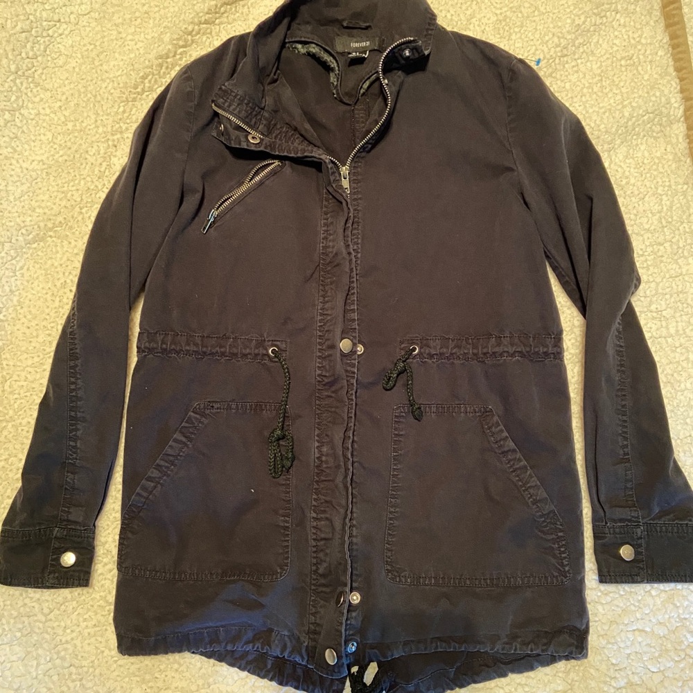 Forever 21 zip up jacket
